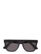 Flat Top Black Accessories Sunglasses D-frame- Wayfarer Sunglasses Black RetroSuperFuture