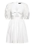 Puff Sleeve Mini Dress Designers Short Dress White ROTATE Birger Christensen