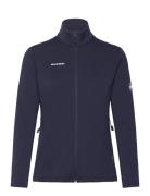 Aconcagua Light Ml Jacket Women Sport Sweatshirts & Hoodies Fleeces & Midlayers Navy Mammut