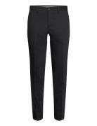 Technical Stretch Pants - Combi Sui Bottoms Trousers Formal Black Lindbergh Black