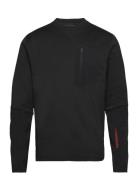 Alonso Crew Neck Designers Sweatshirts & Hoodies Sweatshirts Black J. Lindeberg