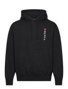 Kamifuji Hoodie Sweat - Black Designers Sweatshirts & Hoodies Hoodies Black Edwin