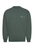 Halo Cotton Crew Sweat Sport Sweatshirts & Hoodies Sweatshirts Green HALO
