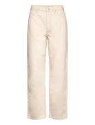 2Nd Raven Tt - Nature Denim Bottoms Jeans Straight-regular Cream 2NDDAY