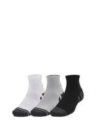 Ua Performance Tech 3Pk Qtr Sport Socks Regular Socks Grey Under Armour