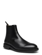 Classic Chelsea Boot - Pull Up Leather Støvlet Chelsea Boot Black S.T. VALENTIN