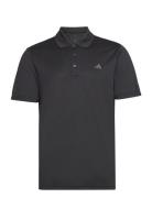 Adi Prf Lc Polo Sport Polos Short-sleeved Black Adidas Golf