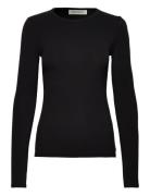 T-Shirt Long Sleeve Tops T-shirts & Tops Long-sleeved Black Sofie Schnoor