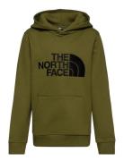 B Drew Peak P/O Hoodie Sport Sweatshirts & Hoodies Hoodies Khaki Green The North Face