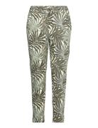 Sc-Dafne Bottoms Trousers Slim Fit Trousers Green Soyaconcept