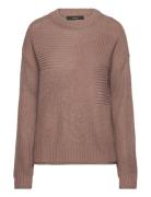 Vmvada Ls O-Neck Pullover Bf Tops Knitwear Jumpers Brown Vero Moda