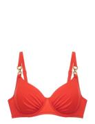 Oda Bikini Top Swimwear Bikinis Bikini Tops Wired Bikinitops Orange Dorina