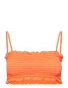 Bali Bandeau Swimwear Bikinis Bikini Tops Bandeau Bikinitops Orange Missya