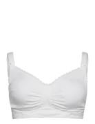 Maternity & Nursing Bra + Padded Carri-Gel Support Lingerie Bras & Tops Maternity Bras White Carriwell