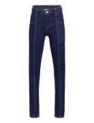 Kinnok Mid Waist Jeans Bottoms Jeans Skinny Jeans Blue Costbart