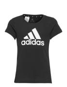 Adidas Essentials T-Shirt Tops T-Kortærmet Skjorte Black Adidas Sportswear