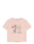 Rare S/S T-Shirt Tops T-Kortærmet Skjorte Pink En Fant