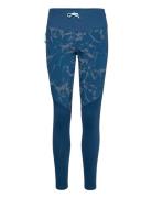 Ua Outrun The Cold Tight Ii Sport Running-training Tights Blue Under Armour