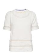 Nudesi T-Shirt Tops T-shirts & Tops Short-sleeved White Nümph