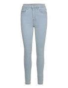 Dpwmaja Highwaist Skinny Jeggins Bottoms Jeans Skinny Blue Denim Project