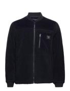 Samuel Pile Jacket Tops Sweatshirts & Hoodies Fleeces & Midlayers Navy Lexington Clothing