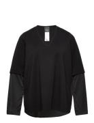Ortisei Tops Sweatshirts & Hoodies Sweatshirts Black Persona By Marina Rinaldi