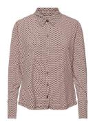 Anf Womens Knits Tops Shirts Long-sleeved Multi/patterned Abercrombie & Fitch