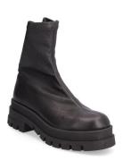 Woms Boots Shoes Boots Ankle Boots Ankle Boots Flat Heel Black NEWD.Tamaris