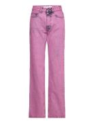 Pants Denim Bottoms Jeans Straight-regular Pink REMAIN Birger Christensen