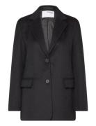 Slfsasja Wool Blazer B Blazers Single Breasted Blazers Black Selected Femme