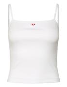 T-Hop-D Tank Top Tops T-shirts & Tops Sleeveless White Diesel