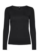 Natural Comfort Top Long-Sleeve Tops T-shirts & Tops Long-sleeved Black Calida