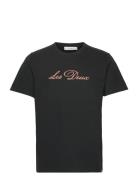 Cory T-Shirt Tops T-Kortærmet Skjorte Black Les Deux