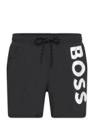 Octopus Badeshorts Black BOSS