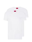 Hugo-V Designers T-Kortærmet Skjorte White HUGO