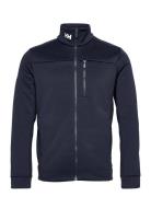 Crew Fleece Jacket Sport Sweatshirts & Hoodies Fleeces & Midlayers Blue Helly Hansen