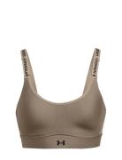 Ua Infinity Mid 2.0 Bra Sport Bras & Tops Sports Bras - All Brown Under Armour