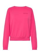 Onpfrei Life Logo On Ls Swt Sport Sweatshirts & Hoodies Sweatshirts Pink Only Play