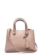 Small Bag With Double Compartment Bags Small Shoulder Bags-crossbody Bags Beige Mango