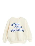 Mallorca Sp Sweatshirt Tops Sweatshirts & Hoodies Sweatshirts White Mini Rodini