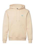 Standard Hoodie Logo Sweat Tops Sweatshirts & Hoodies Hoodies Cream Mads Nørgaard