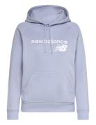 Nb Classic Core Fleece Hoodie Sport Sweatshirts & Hoodies Hoodies Grey New Balance