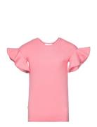 Smoc T-Shirt Tops T-Kortærmet Skjorte Pink Gugguu