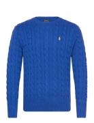 5/1 Roving Cotton-Lsl-Plo Designers Knitwear Round Necks Blue Polo Ralph Lauren