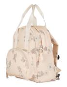 Backpack Small - Flowers And Berries Accessories Bags Backpacks Pink That's Mine