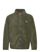 Sejerø Fleece Jacket Tops Sweatshirts & Hoodies Fleeces & Midlayers Khaki Green H2O