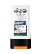 Men Expert Magnesium Defense Sensitive Shower Gel 300Ml Shower Gel Badesæbe Nude L'Oréal Paris