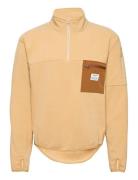 Pullover Recycled Polyester Tops Sweatshirts & Hoodies Fleeces & Midlayers Yellow Resteröds