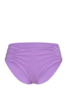 Swim Brief Bikini Bella Rouche Swimwear Bikinis Bikini Bottoms Bikini Briefs Purple Lindex