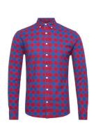 Dpnew Check Shirt Tops Shirts Casual Multi/patterned Denim Project